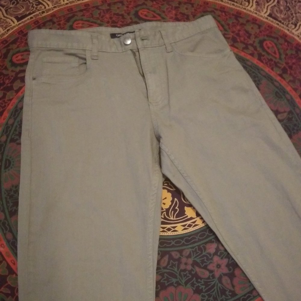 Calvin Klein Jeans light khaki straight fit jeans